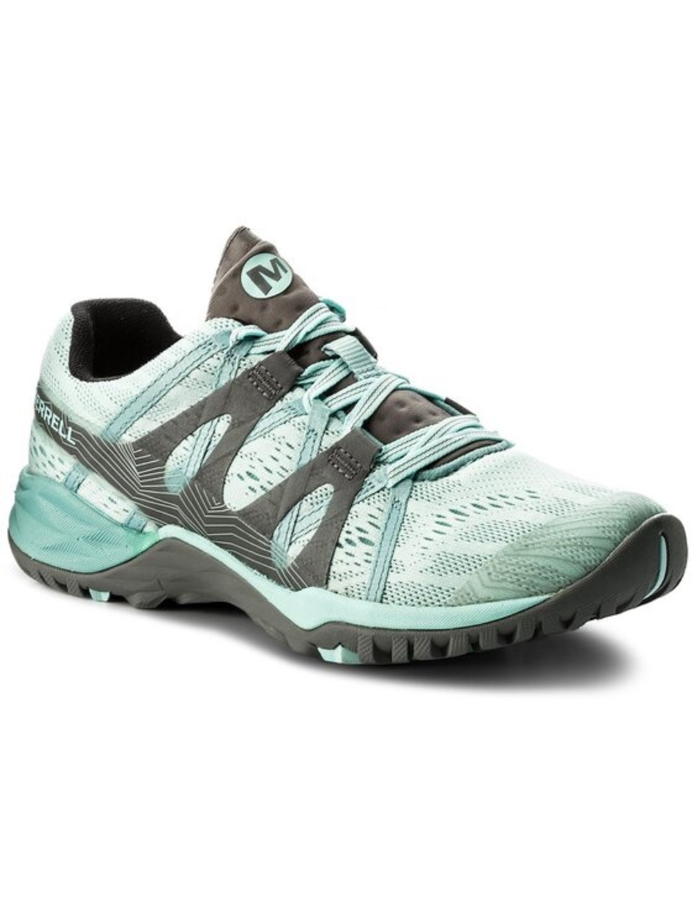 Merrell Siren Hex Q2 E-Mesh Trail Hiking Shoes Bleached Aqua, size 7.5
